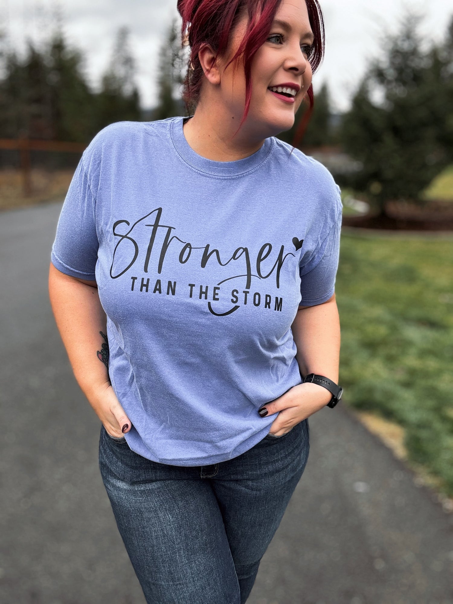 DOORBUSTER Stronger than the Storm Graphic Tee