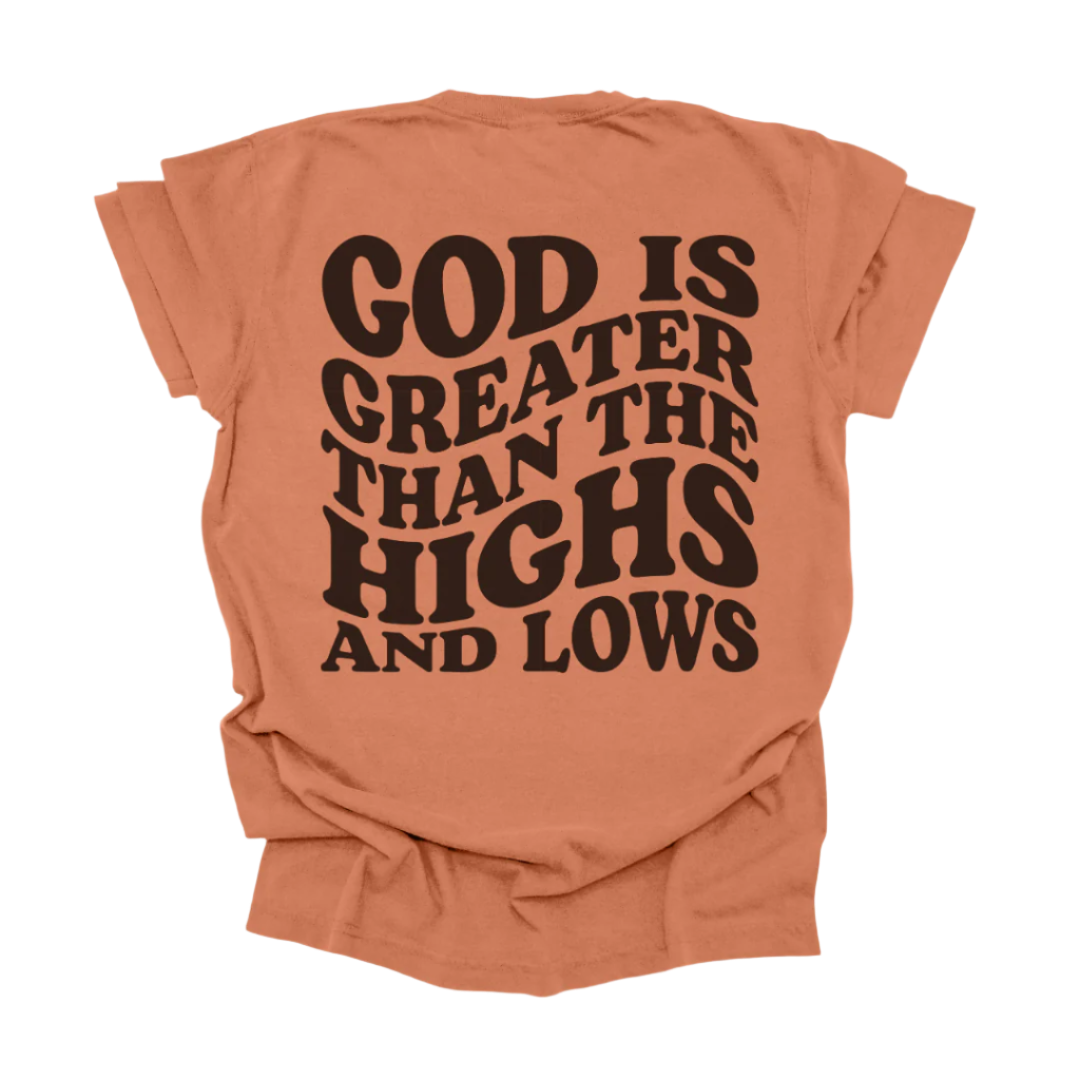 God is Greater Tee - Yam