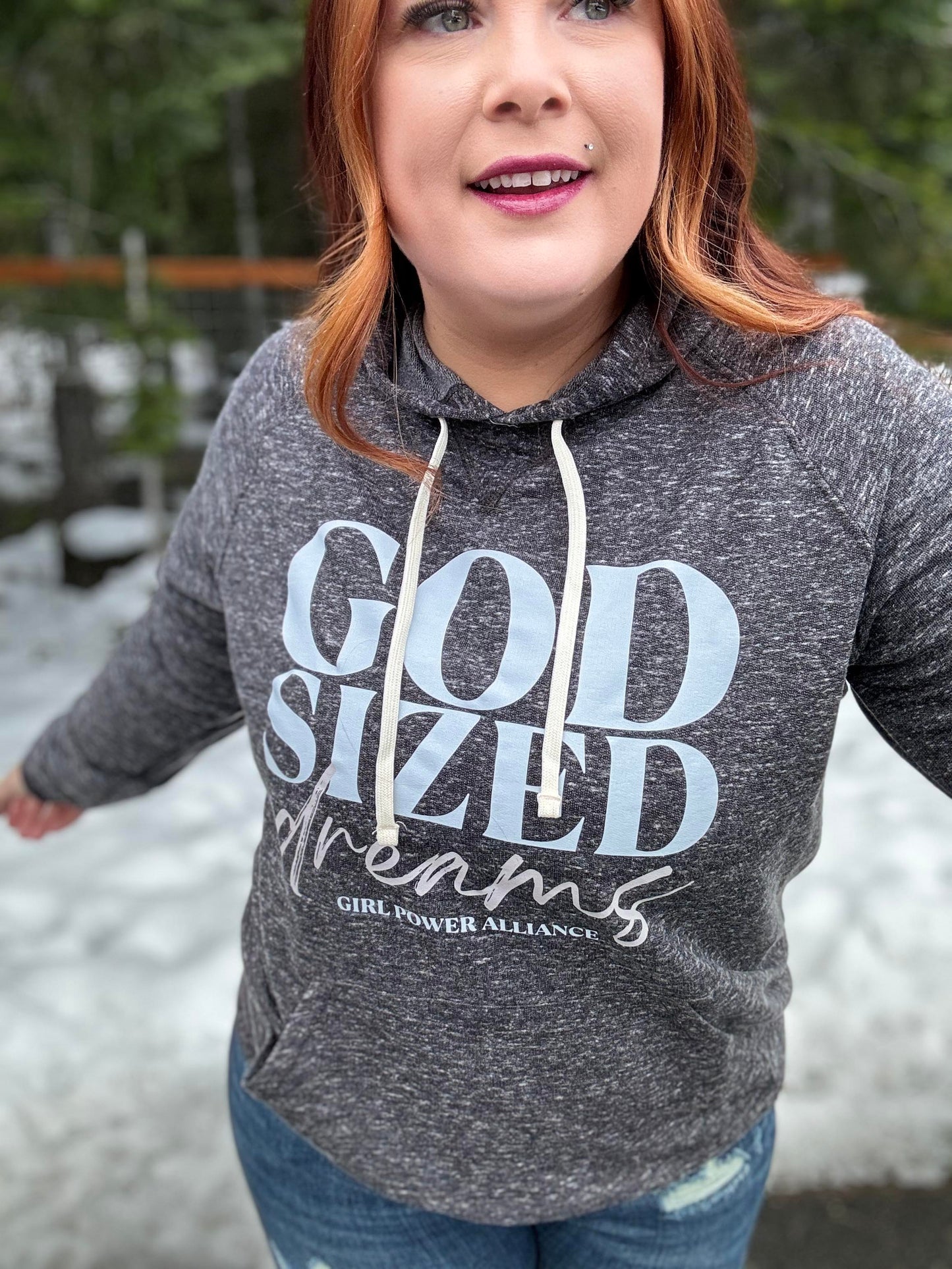 God Sized Dreams French Terry Graphic Hoodie
