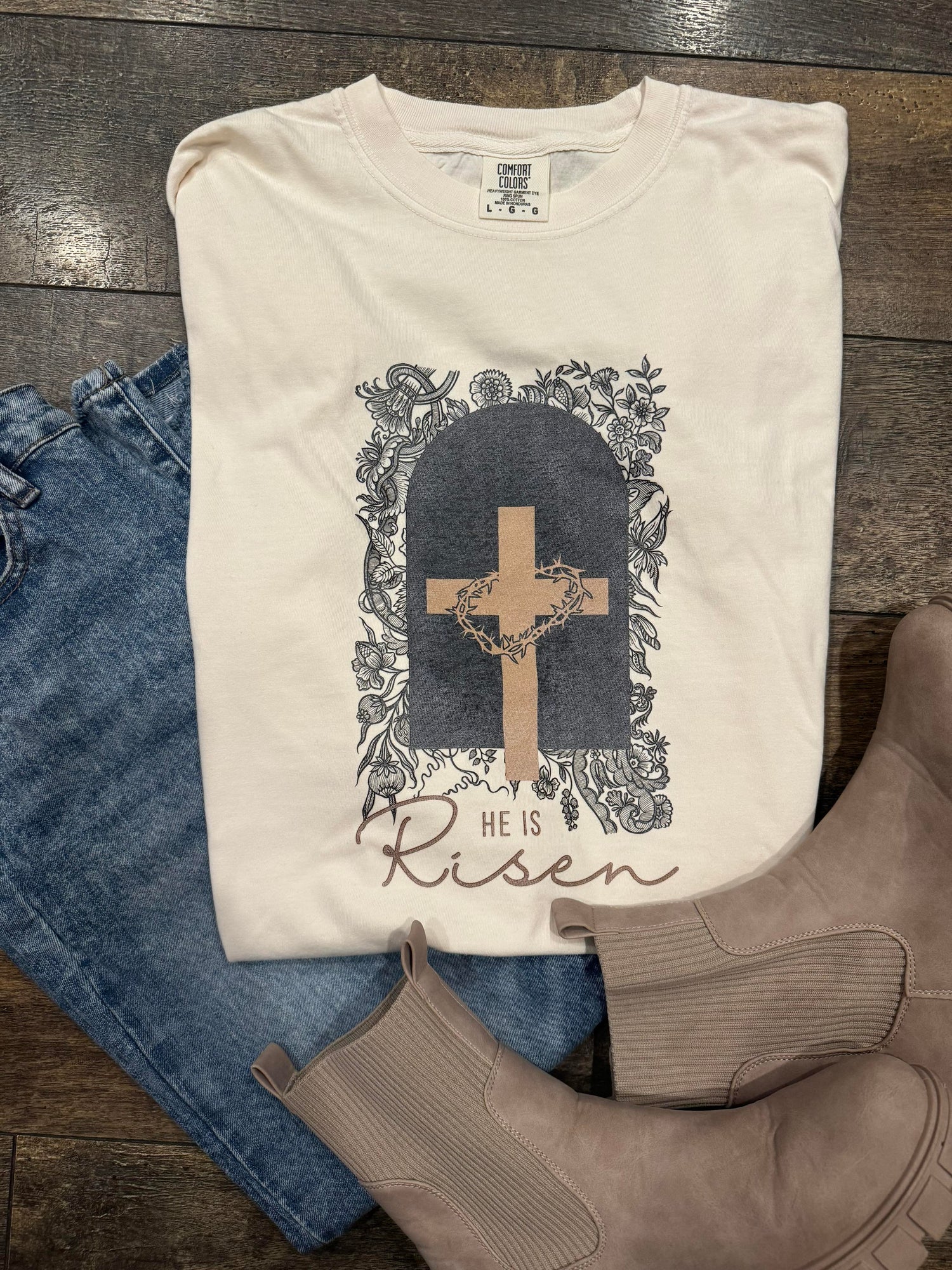 He is Risen Graphic Tee