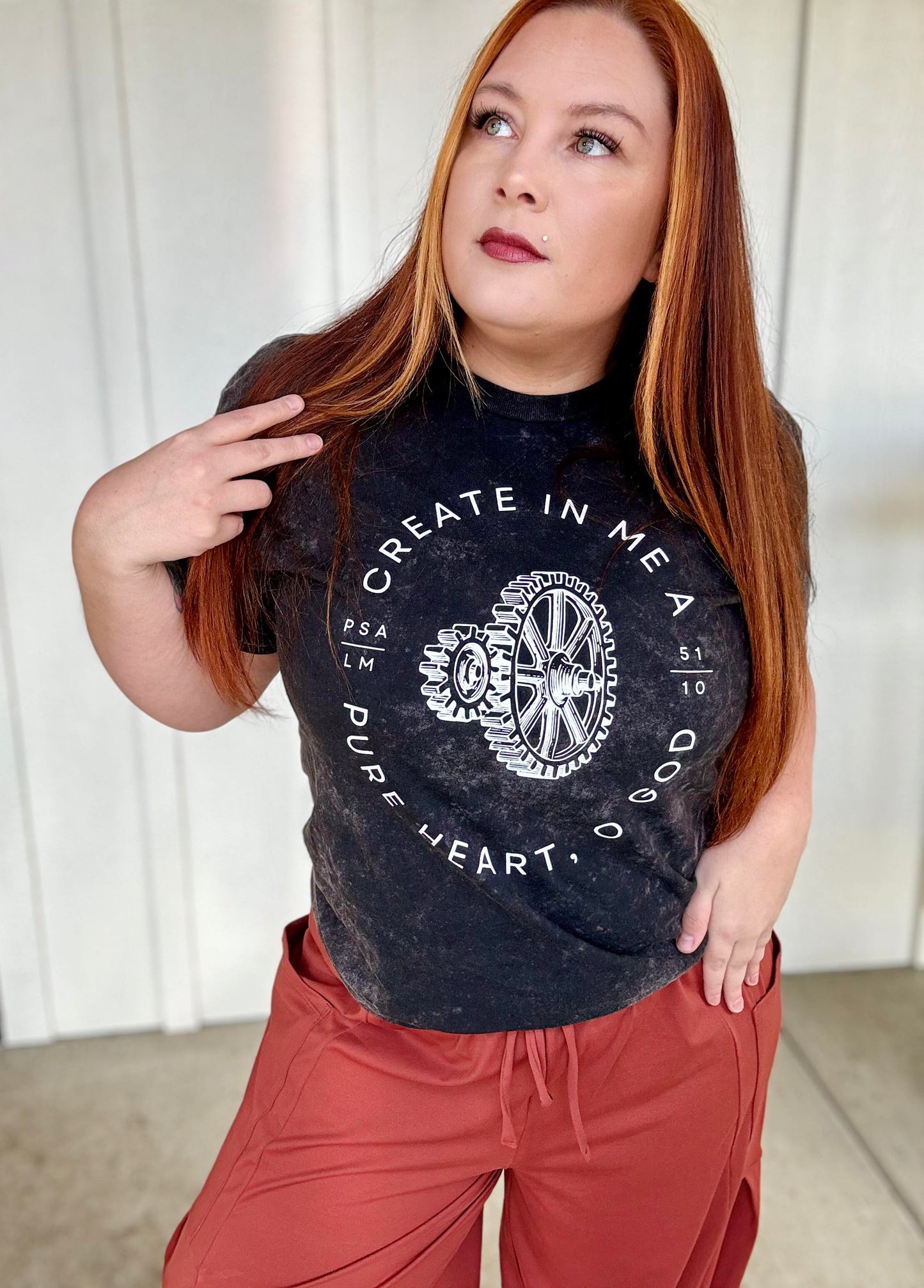 Create in Me a Pure Heart Graphic Tee