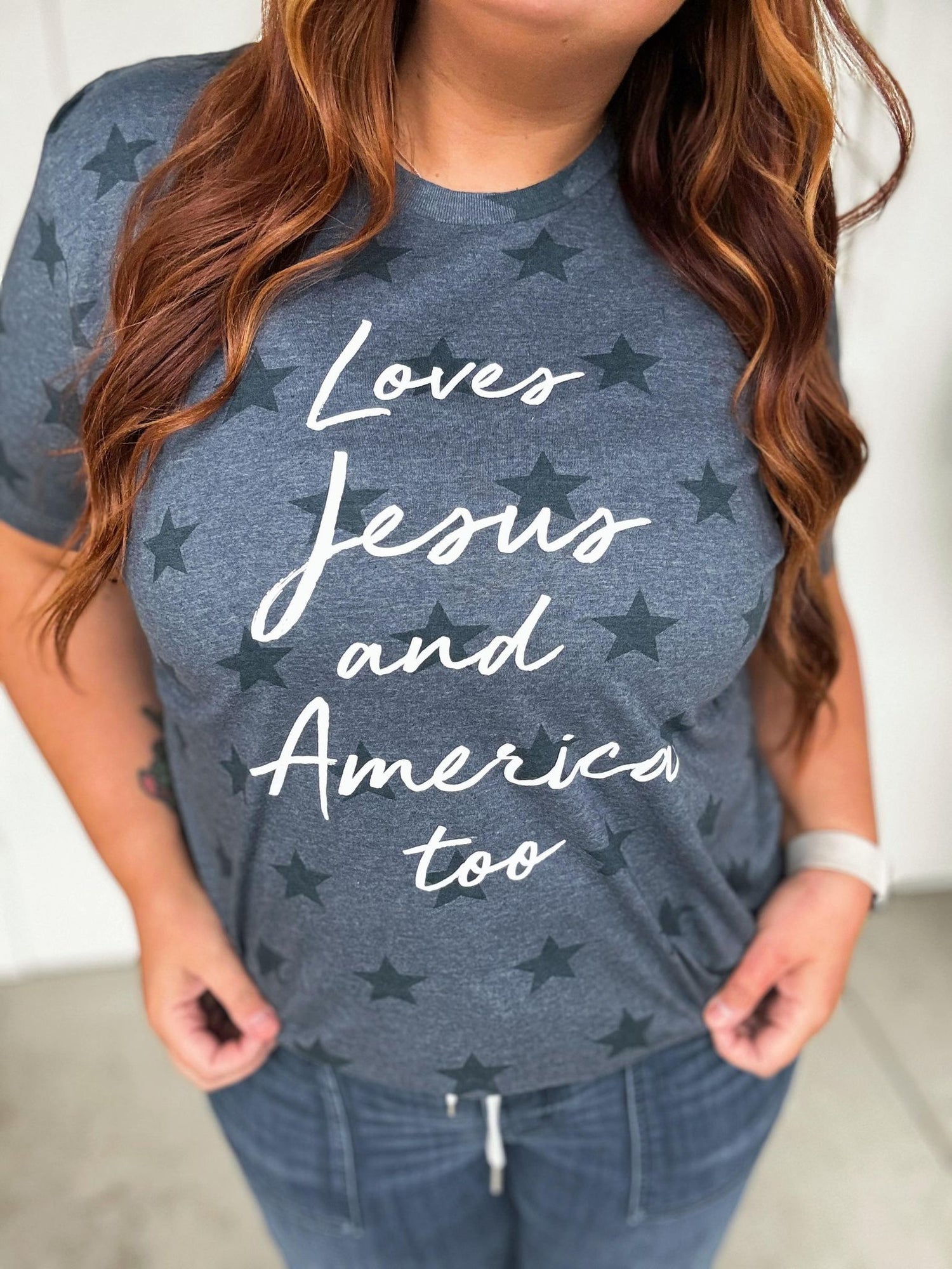 Loves Jesus & America Too