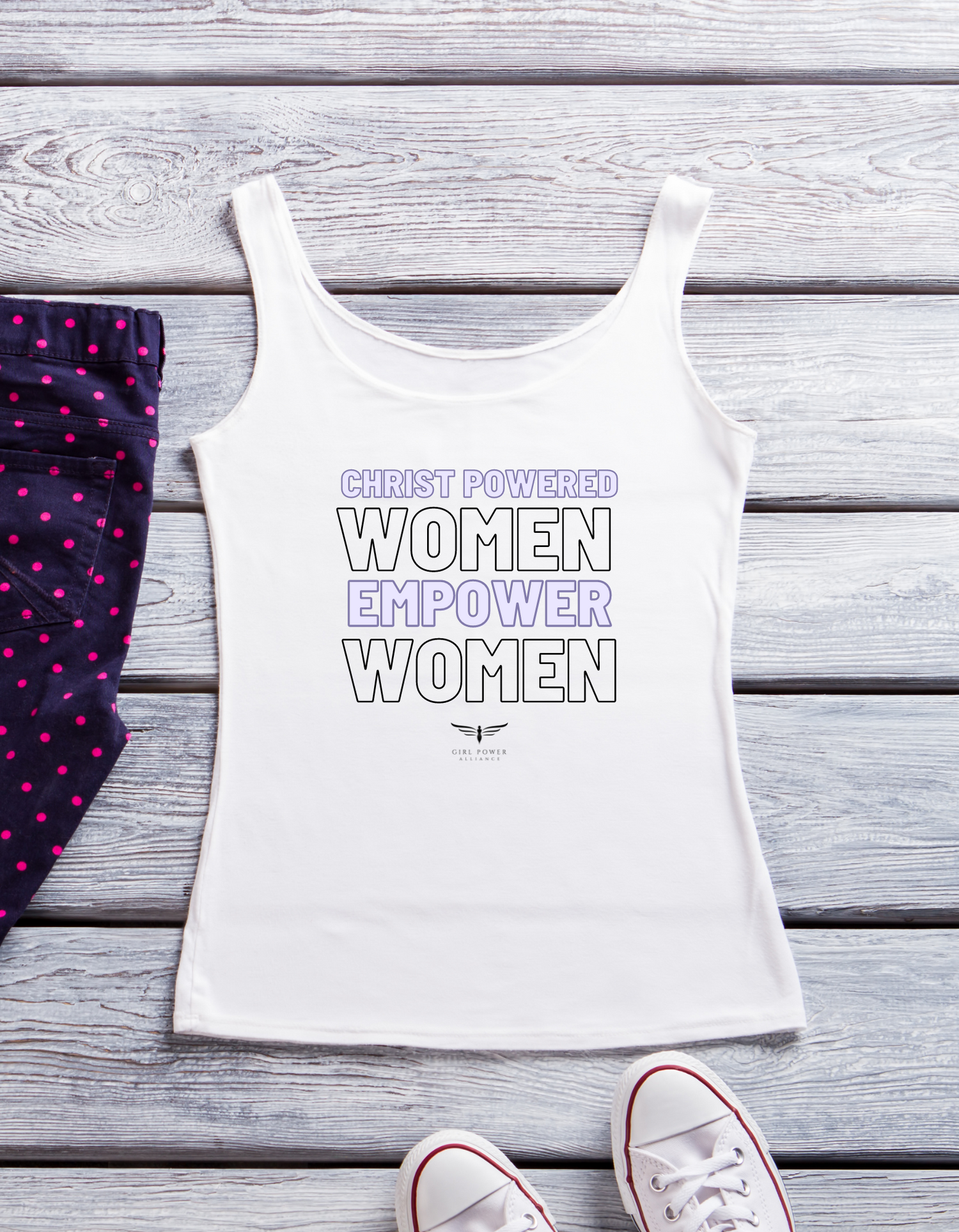 Christ Powered Women Empower Women Tank