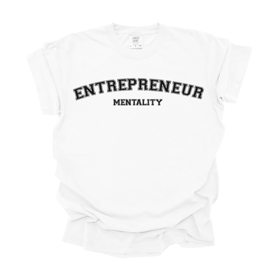 Preorder Entrepeneur Mentality Graphic Tee in Multiple Colors/Patterns