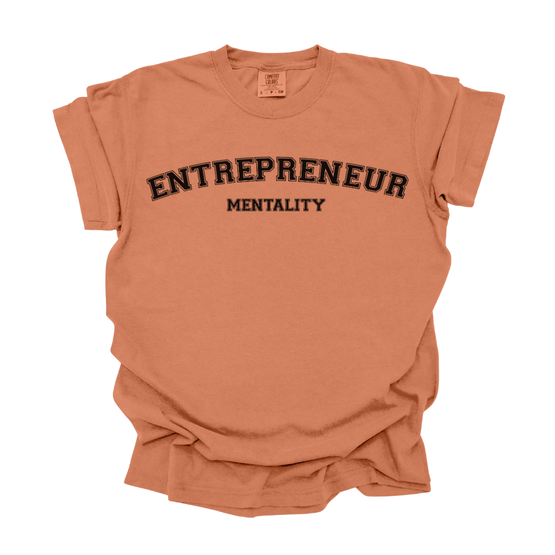 Preorder Entrepeneur Mentality Graphic Tee in Multiple Colors/Patterns