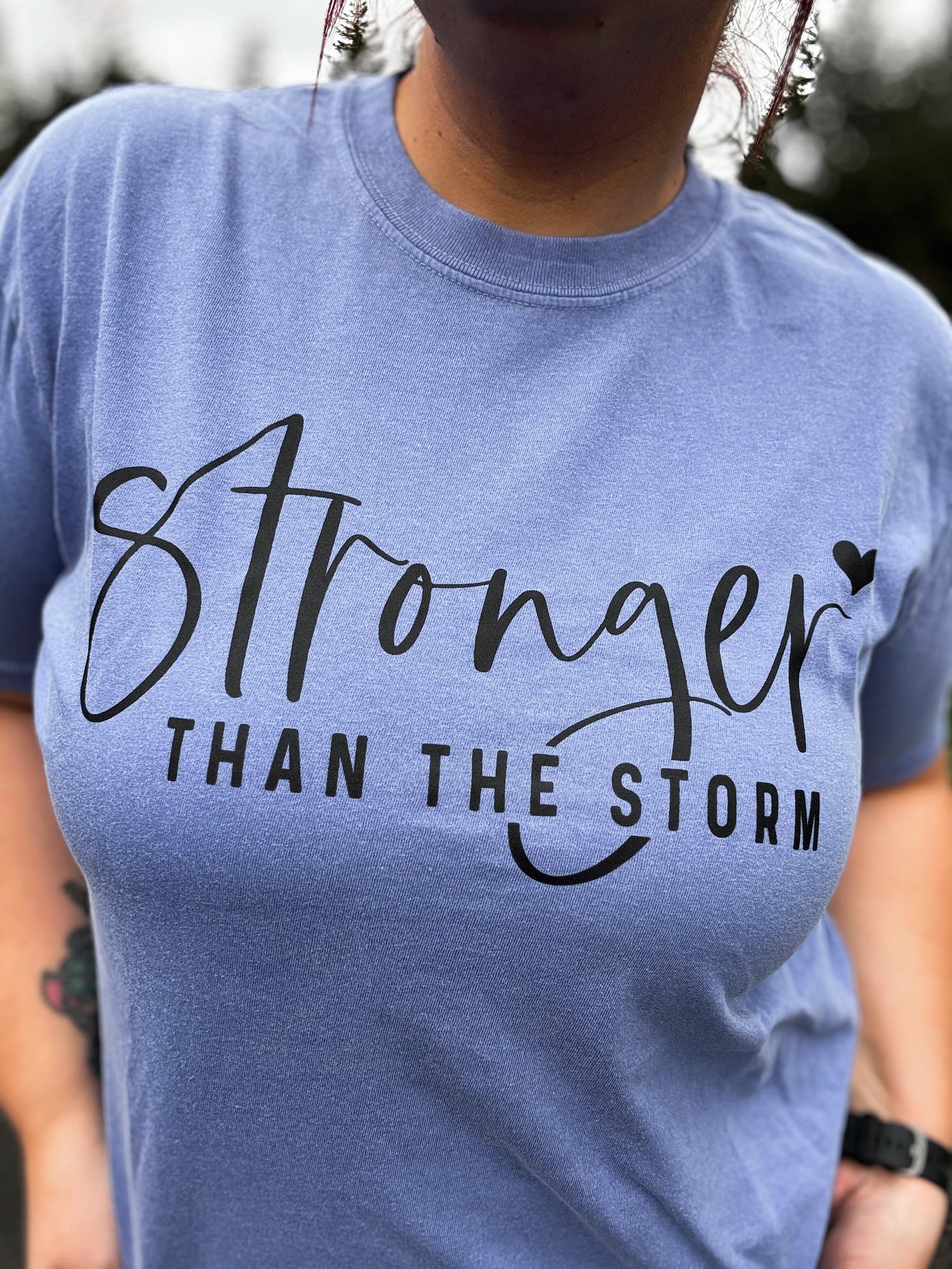 DOORBUSTER Stronger than the Storm Graphic Tee