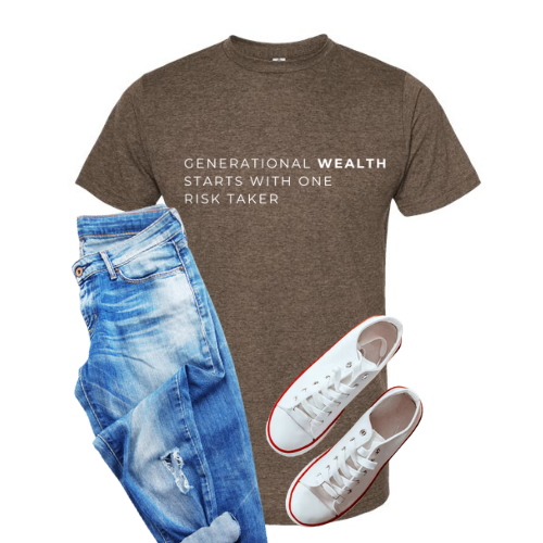 Generational Wealth Graphic Tee- 3 Colors