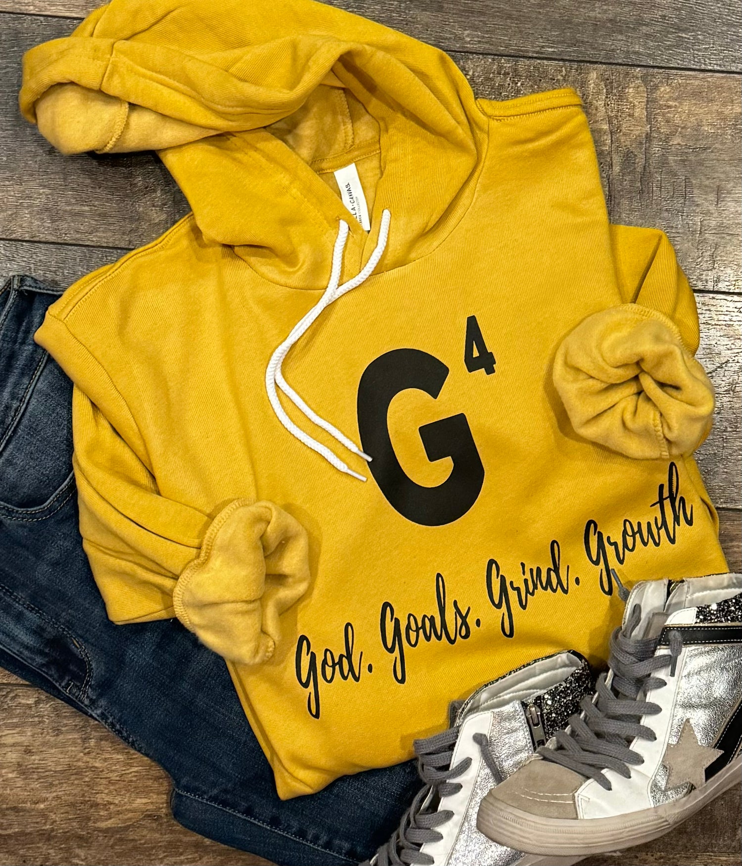 God, Goals, Grind & Growth Hoodie