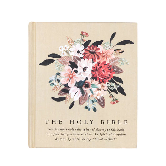 ESV JOURNALING BIBLE: Beige Floral