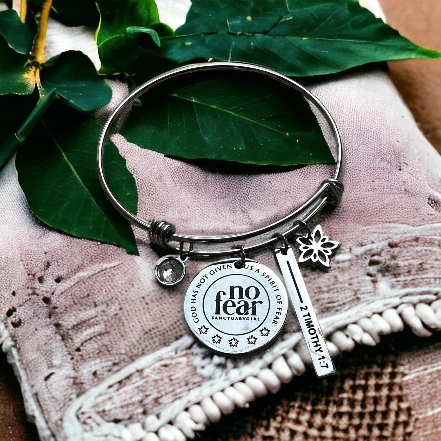 Charmed Bracelet: God Has Not Given Me A Spirit Of Fear